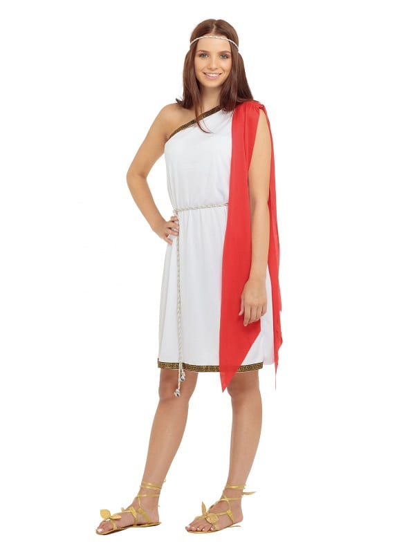 Female Toga Roman - Costumes R Us Fancy Dress