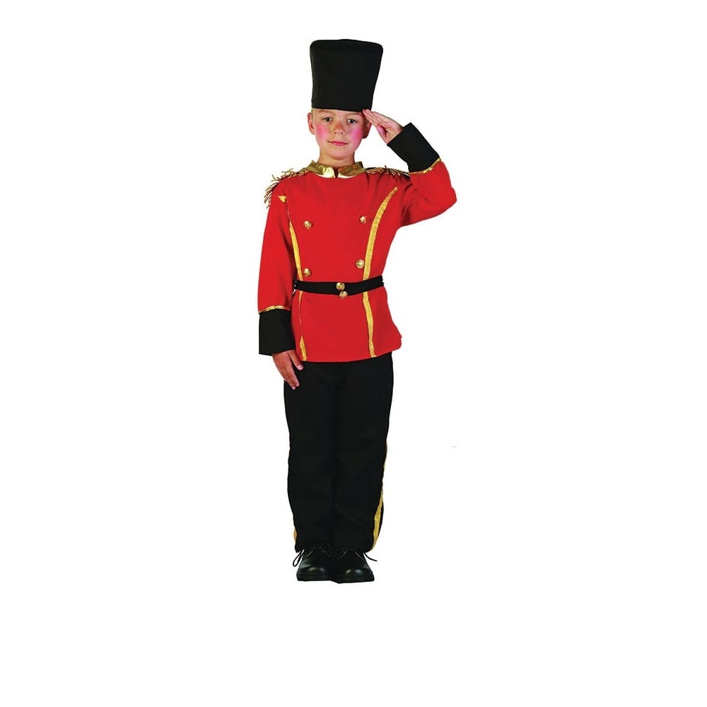 BRITISH ROYAL GUARD COSTUME Ladies Queen's Jubilee Fancy Dress Outfit 9908745