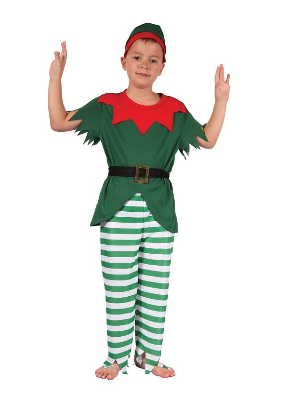 Santa's Helper Boy - Costumes R Us Fancy Dress