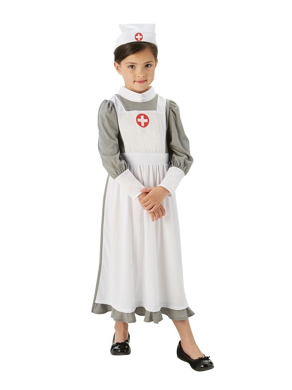 Child WW1 Nurse Dress - Costumes R Us Fancy Dress