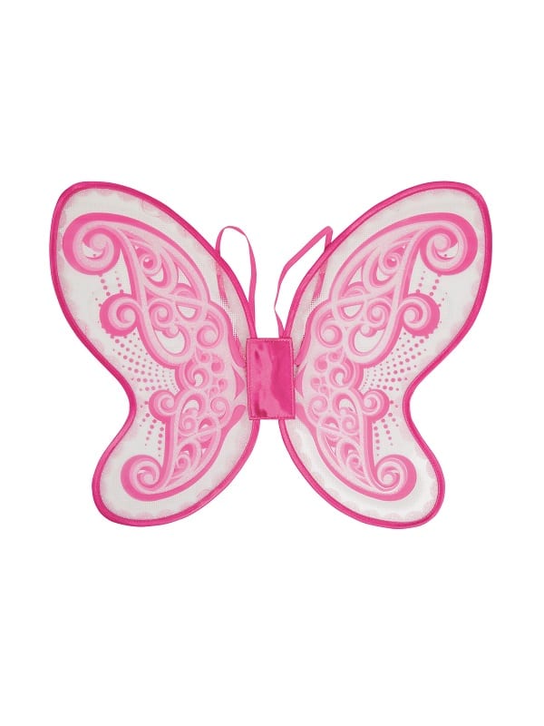 Pink Butterfly Wings - Costumes R Us Fancy Dress