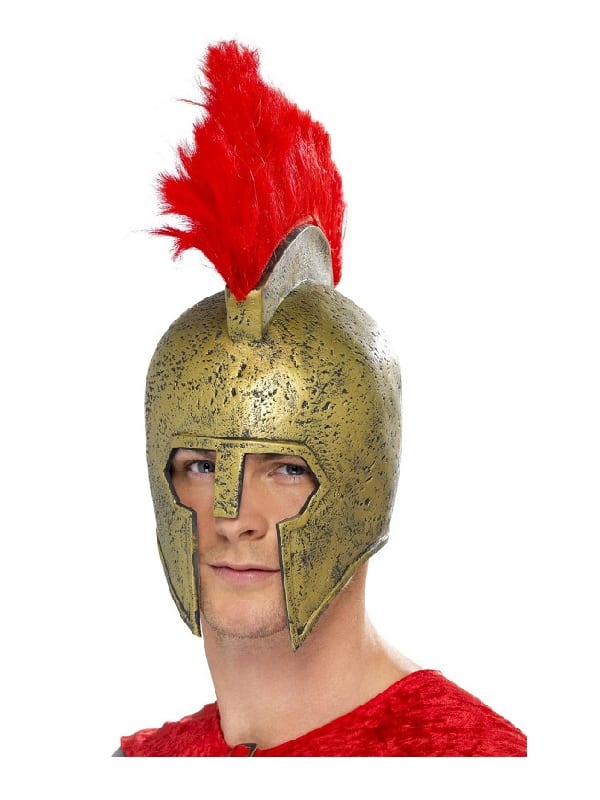 Perseus Gladiator Helmet - Costumes R Us Fancy Dress