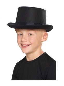 Kids Top Hat Black