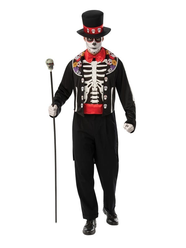 Day Of The Dead Man - Costumes R Us Fancy Dress