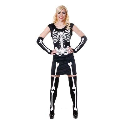 Skeleton Dress Costume - Costumes R Us Fancy Dress