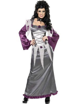 Ghost Vampire Bride Costume - Costumes R Us Fancy Dress