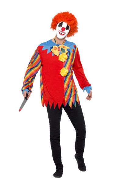 Creepy Clown Costume Kit - Costumes R Us Fancy Dress