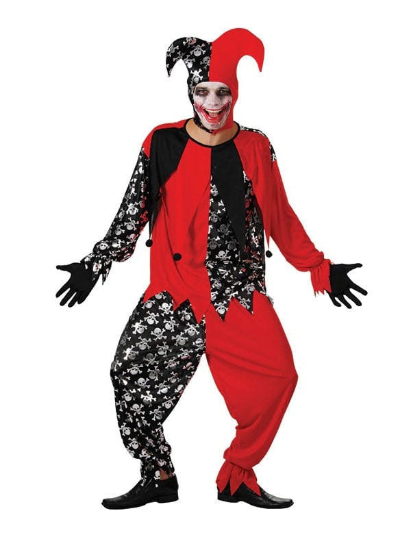 Evil Jester Clown Costume | Costumes R Us