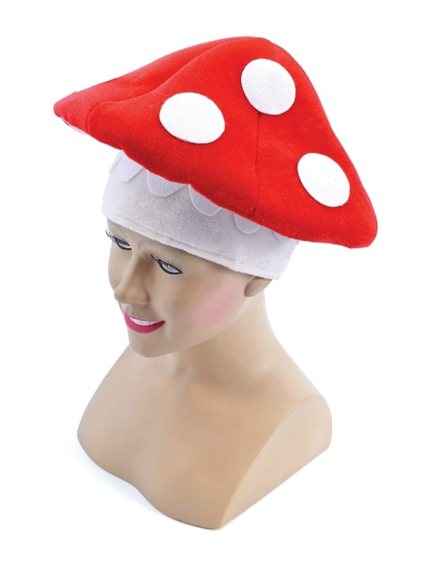 Toad Stool Hat - Costumes R Us Fancy Dress.