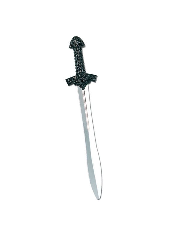 Silver blade Accessory Fancy Dress Black Knight Sword 