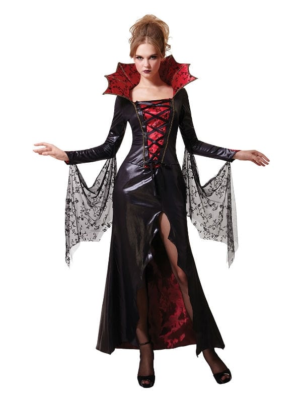 Midnight Vampiress Costume - Costumes R Us Fancy Dress